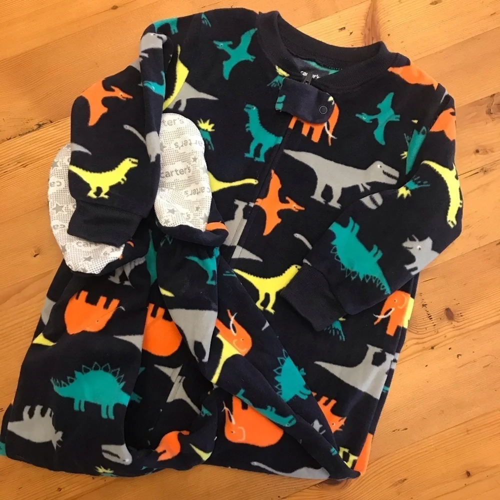 🦕 Boys Footie Pajamas